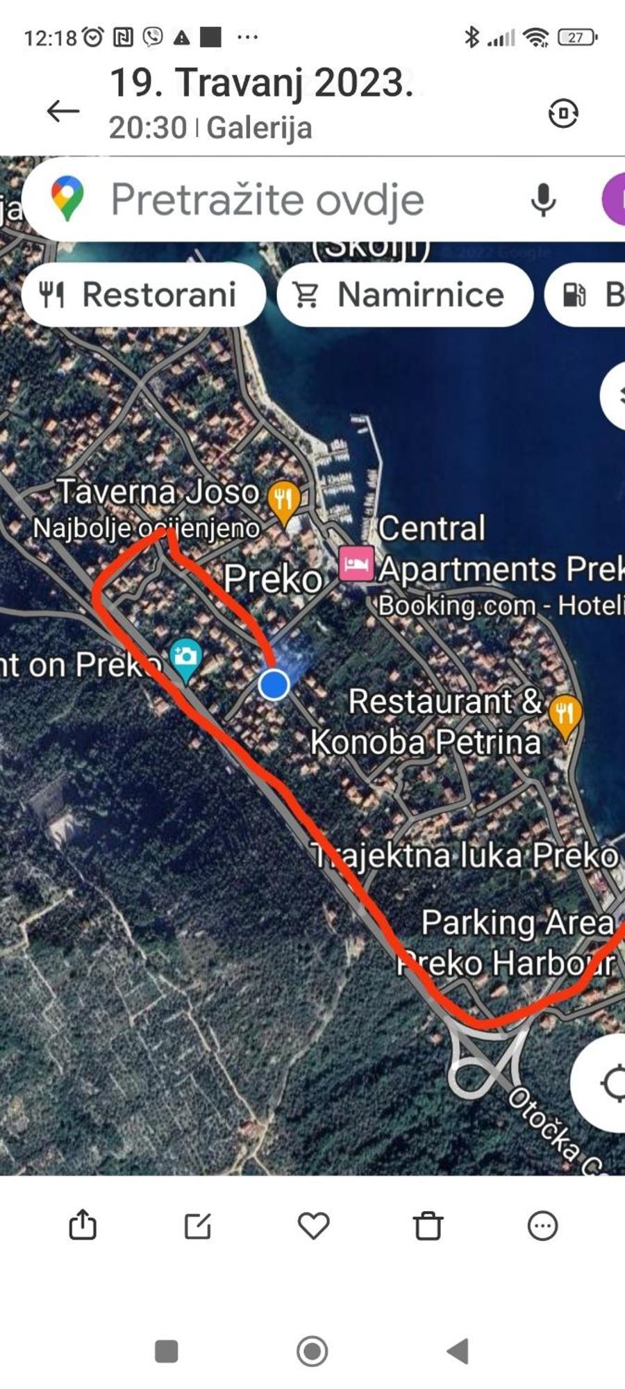 Podvrsina1A Rosa Villa Preko Ngoại thất bức ảnh
